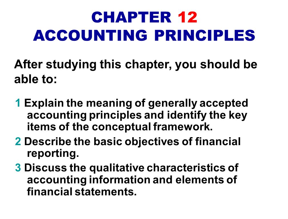 Accounting Principles, 12th Edition